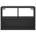  TV-benk svart 60x31x39,5 cm konstruert tre og metall 8721102839733