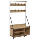  Klesstativ Artisan Eik 100 x 41 x 184 cm Konstruert tre