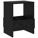 vidaXL Magasinreol Svart Eik 35 x 30 x 45 cm