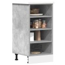  Bunnskap betonggrå 40x44,5x81,5 cm konstruert tre 8721158425515