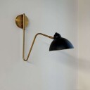 Futura Vegglampe Black/Brass - DybergLarsen