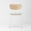 Decotique Habit Stol Eik / Beige Bouclé / Hvit