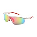 SKØR GRID WHITE RAINBOW Solbriller SK0071   Unisex   Plast