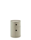 Kartell Componibili New Big Oppbevaring Med 2 Rom Dove Grey