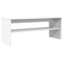  TV skap Hvit 100 x 35 x 40 cm Konstruert tre