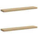 vidaXL 2 delt benkpute VUGHT 2 pcs 100% Polyester Beige