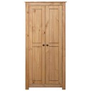 vidaXL Garderobeskap 80x50x171,5 cm furu Panama Range