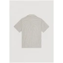 Les Deux Skjorte Lukas Stripe Cotton Linen SS Shirt Brun