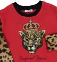 Dolce & Gabbana Genser   Dyr   Rød/Leopard   Dolce & Gabbana   8 år 128   Genser