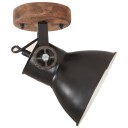 vidaXL Industrielle vegg-/taklamper 2 stk svart 20x25 cm E27