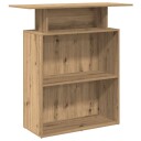  Resepsjonspult artisan eik 100x40x104 cm konstruert tre