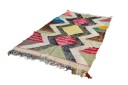 Marokkansk Boucherouite teppe 135 x 230 cm Størrelse: 135 x 230 cm