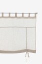 Ellos Home Roll up gardin Lara Beige