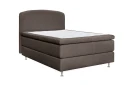 Oslo Lyx Sengpakke Kontinentalseng 140x200 cm Curved SengegavLys brun