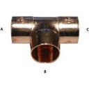 Viega Kobber Lodde T-rør 22 x 18 x 22 mm Reduksjonstrekobling