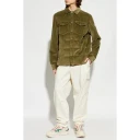 Moncler Grenoble Gelt Corduroy Shirt Jacket Military Green