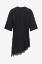 Only   Topp Onlmadelyn S/S Lace Top Jrs   Svart