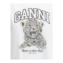 Ganni Dame Topper Hvit M,