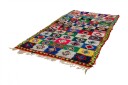 Marokkansk Boucherouite teppe 290 x 145 cm Størrelse: 290 x 145 cm