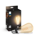 Philips Hue White filament E27 slipppære, Ø7,2, 7W