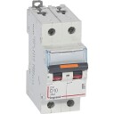 Legrand DX3 MCB automatsikring D10 2P 2M 25kA
