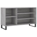  Skoskap grå sonoma 102x36x60 cm konstruert tre 8721012114654