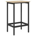 vidaXL Barstol Sonoma eik 40 x 32 x 74 cm Konstruert tre