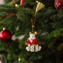 Villeroy & Boch   Christmas Classic ornament teddybjørn 2026 gull