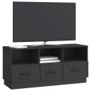  TV skap med skuff Svart 102 x 34,5 x 47 cm Konstruert tre
