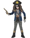 Skeleton Captain Kostyme til Barn   8 10 År