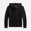 The R.L. Fleece Hoodie Polo Black