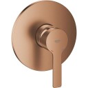Grohe Lineare dusjbatteri, børstet kobber copper