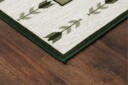 Tulpan Flatvevd Matte 133x190 cm - Grønn