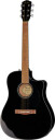 Fender CD-60SCE Blk WN w/Bag