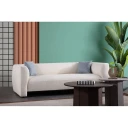 Elvaris 3 seters sofa   Hvit