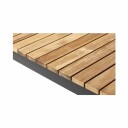 Cinas Mood Extreme Hagebord - Teak/Grå, 165x100 1713644-02-0 1713645-01-0