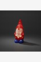 Konstsmide - B/O Akryl-julemann 26 cm med LED-lys - Rød