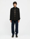 Mads Nørgaard Dyed Canvas Skyler Shirt Fav - Black - S