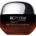 Biotherm Blue Therapy Revitalize Nattkrem 50 ml med Amber Alge for Anti-Aging og Fuktighet