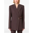Sportmax Dame Jakker Brun 2XS,