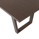 Spisebord Bear 240 cm utendørs   Brun