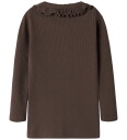 Name It Genser   Rib   NmfNaisy   Chocolate Brown   Name It   5 år (110)   Genser   Brun