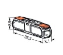 Wago Inline Koblingsklemme 221-2411 1stk
