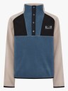 Didriksons Kids' Yokto Half Button 2 Blue Fog 140