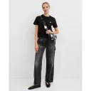 Haikure Dame Jeans Svart W28,