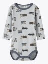 Name It Willit Wool Long Sleeve Body Blå 50