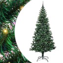  Kunstig Forhåndsopplyst Juletre grønn 240 cm PVC og metall