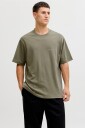 Jack & Jones   T skjorte Jprblaowen Ss Branding Tee Sn   Grå