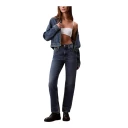 Calvin Klein Jeans High Rise Straight Stanton   Blue   RG/29