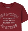 Zadig & Voltaire Kids Short Sleeves Tee Shirt   Burgundy   140